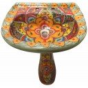Mexican Talavera Pedestal Sink Jessica